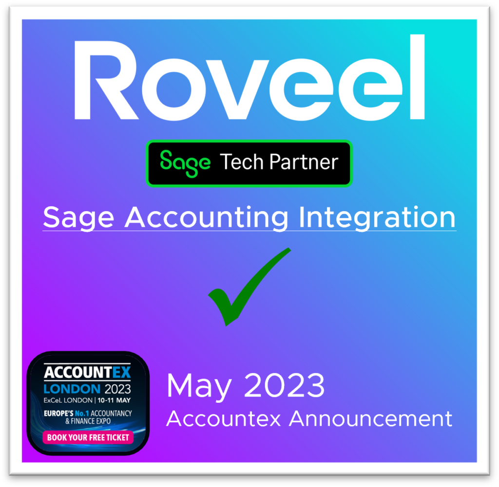 Roveel Sage Accounting Integration May 2023