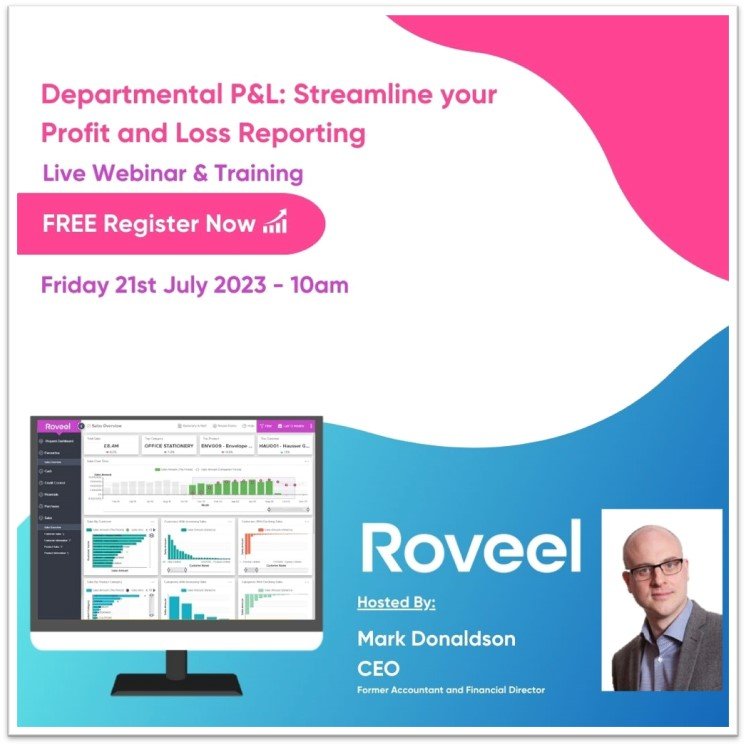 Roveel Webinar Departmental P&L 2