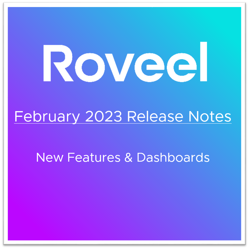 Roveel February 23 Release Notes